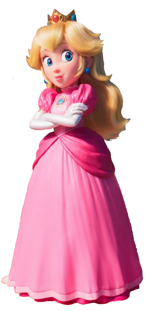 Transparent Princess Peach