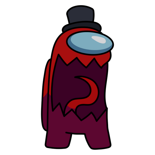 Red Among Us PNG Transparent Images