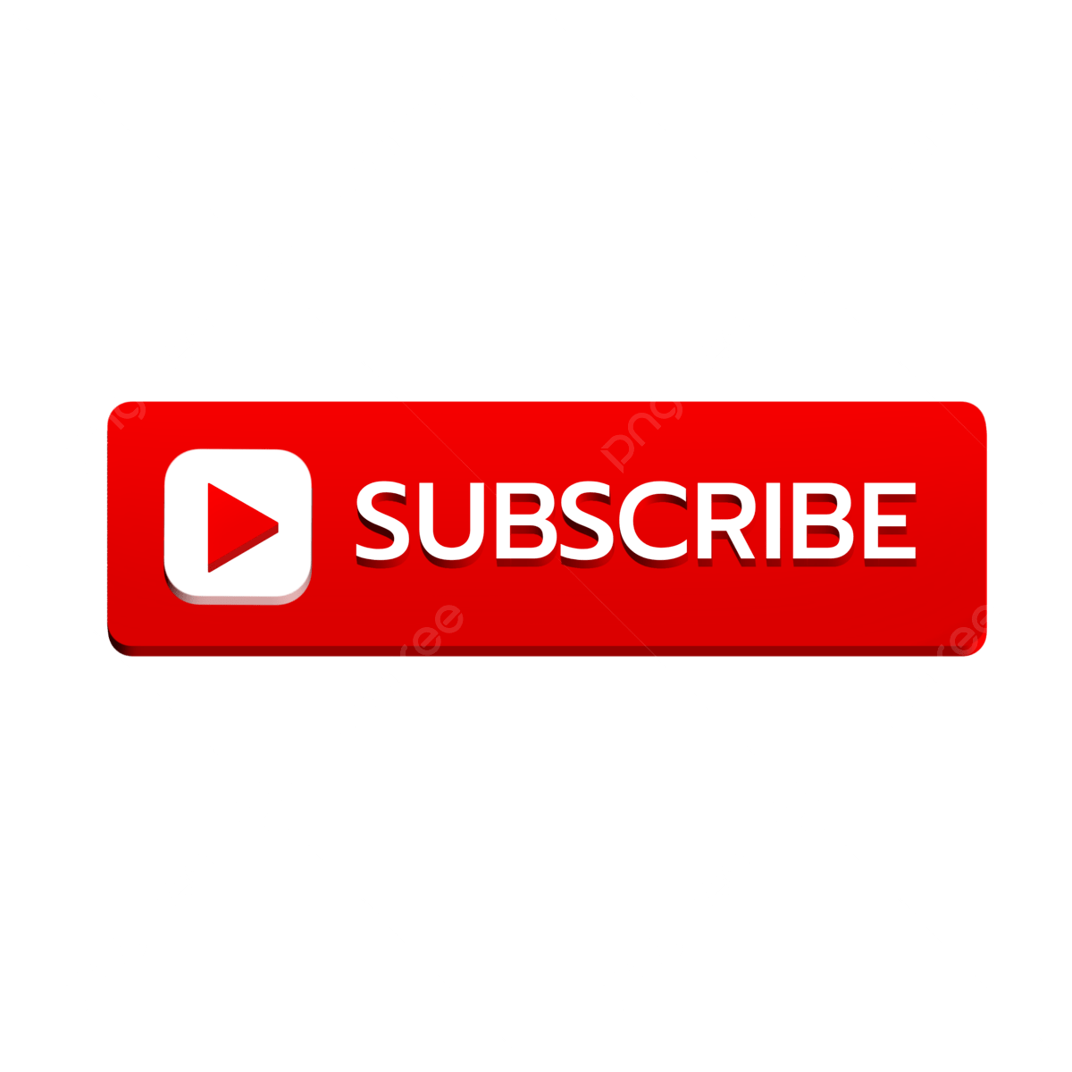 YouTube Subscribe Button for Video Channel Engagement Free HD PNG PNG All