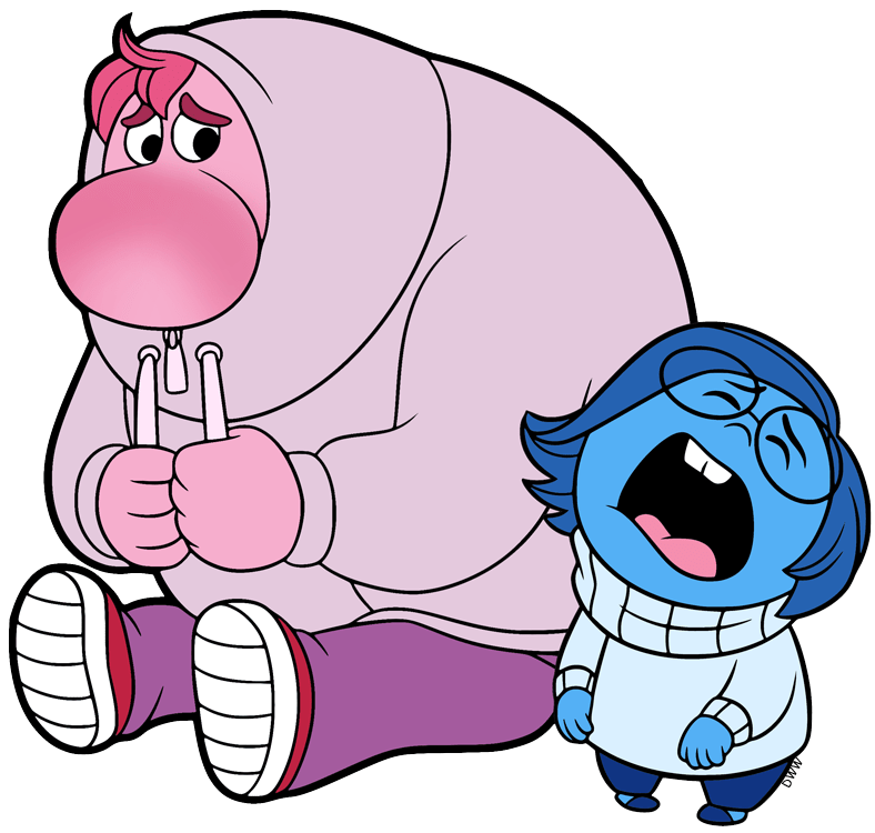Sadness Inside Out Animated Emotional Expressions Free HD PNG PNG All