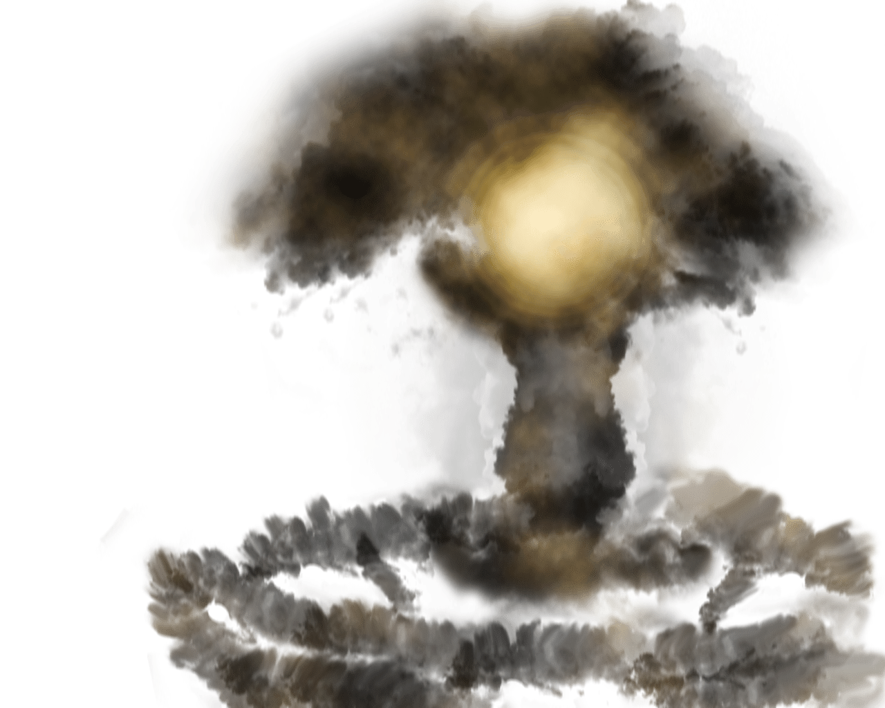 Nuclear Explosion Blast Transparent PNG All