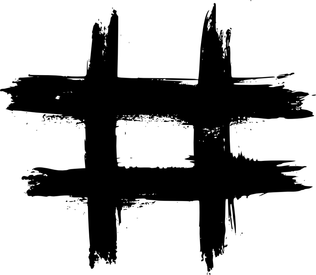 Hashtag PNG Transparent Images