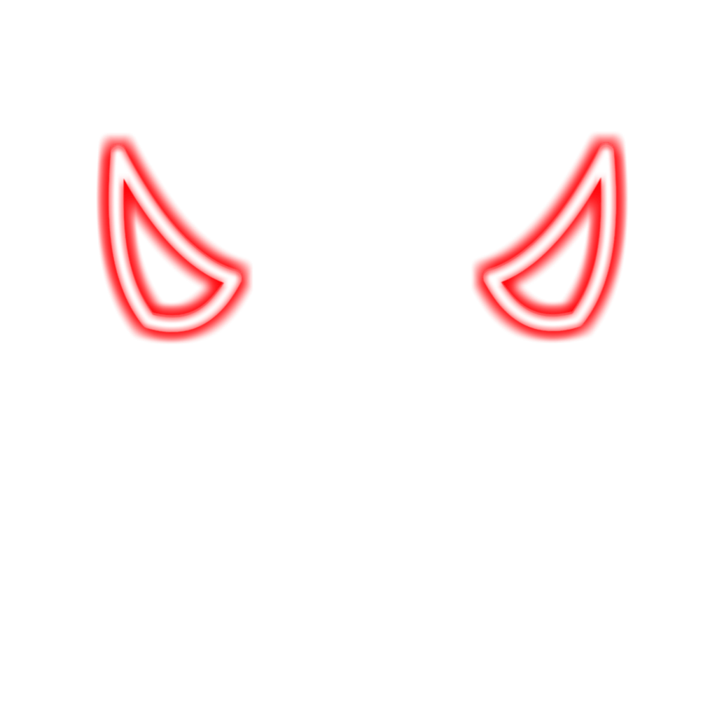 Şeytan Boynuzları Şeffaf PNG All