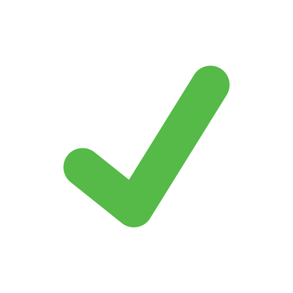 Green Tick Vector PNG All