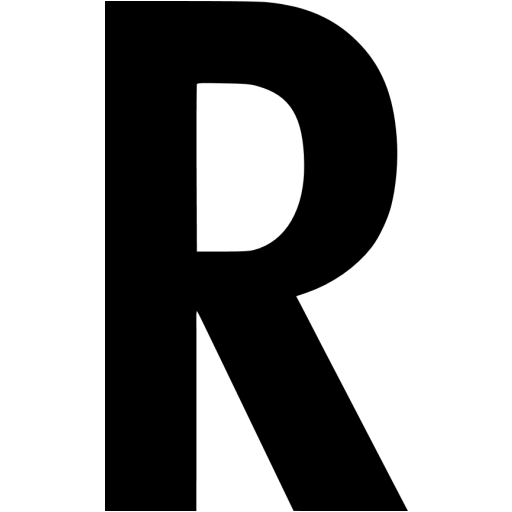 Letter R PNG Image with Transparent Background PNG Arts