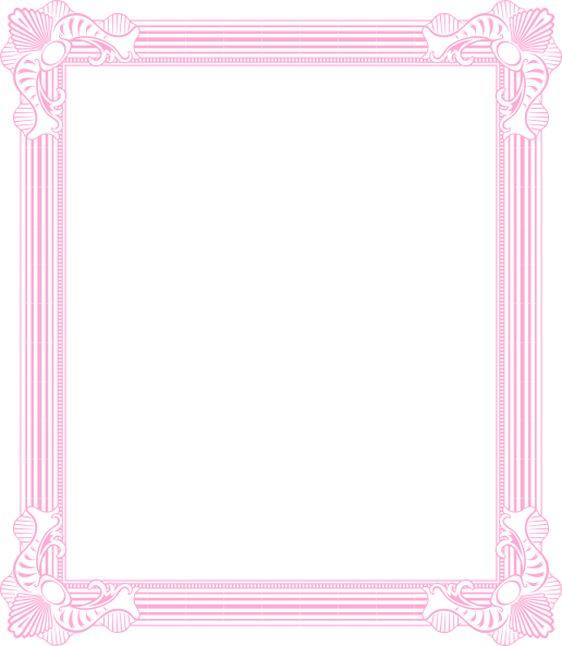 Pink Frame PNG Image