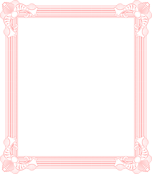 Pink Frame PNG Photo