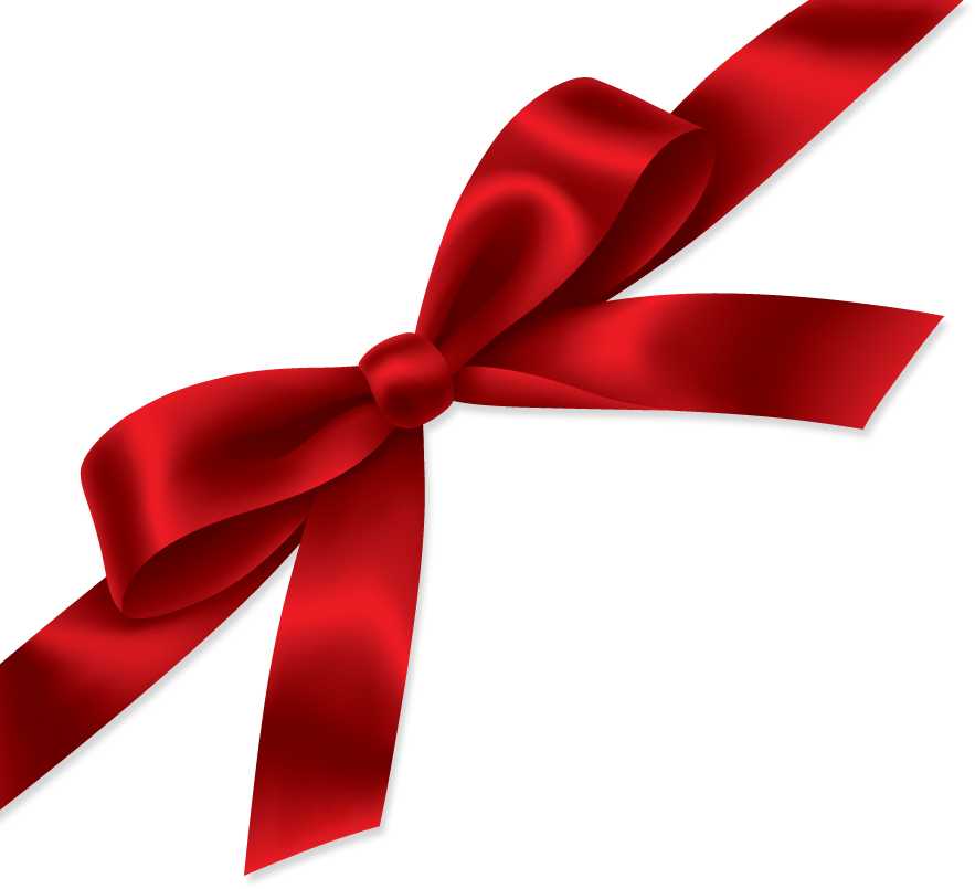 Red Bow Ribbon PNG Download Image PNG Arts