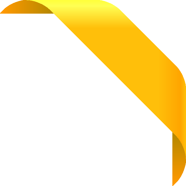 Yellow Ribbon Free PNG Image