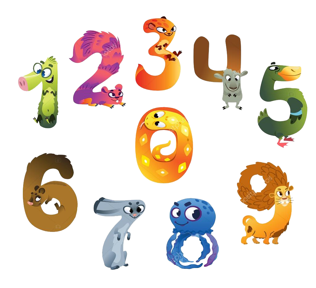 Numbers PNG Transparent Image