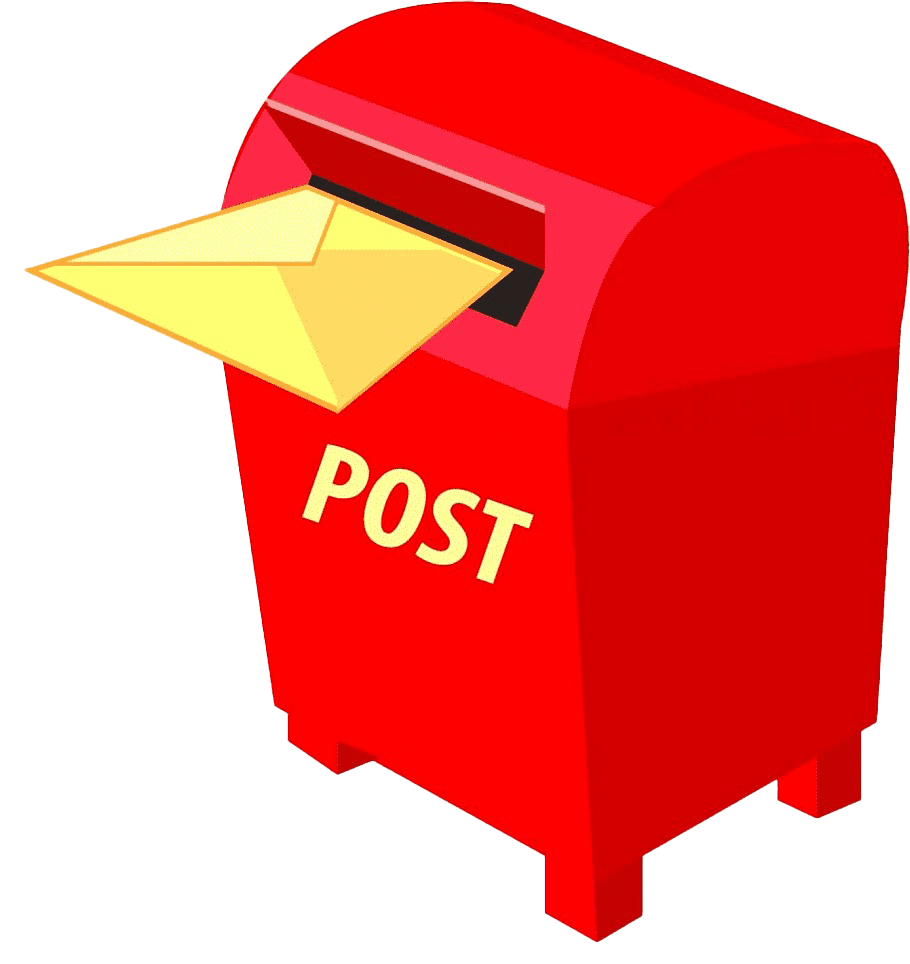 Post Box Transparent Background PNG