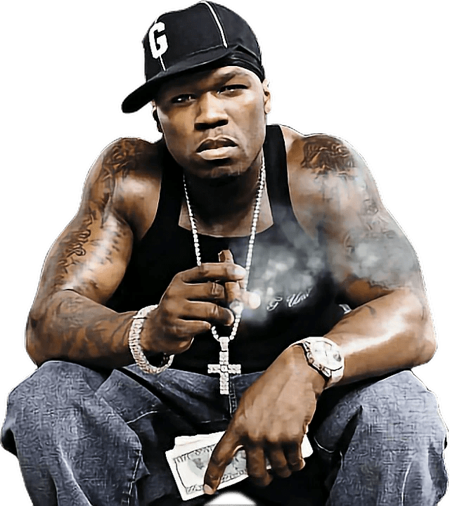 50 Cent Rapper PNG Transparent Images, Pictures, Photos