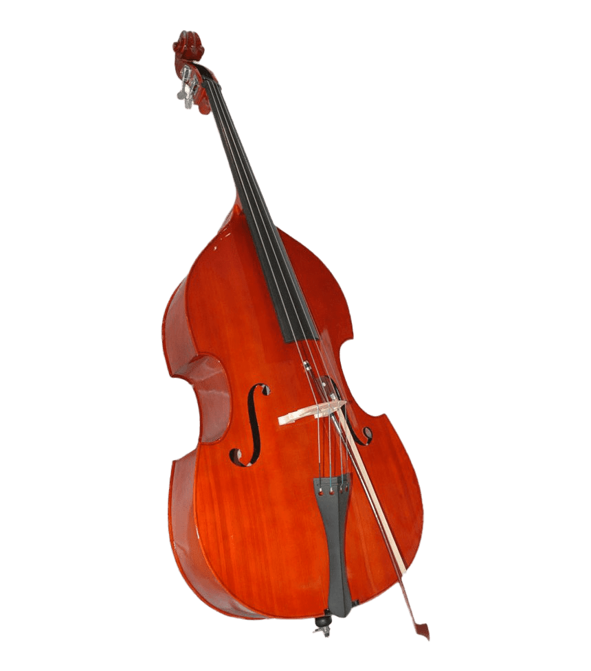 Double Bass Instrument PNG Image Background