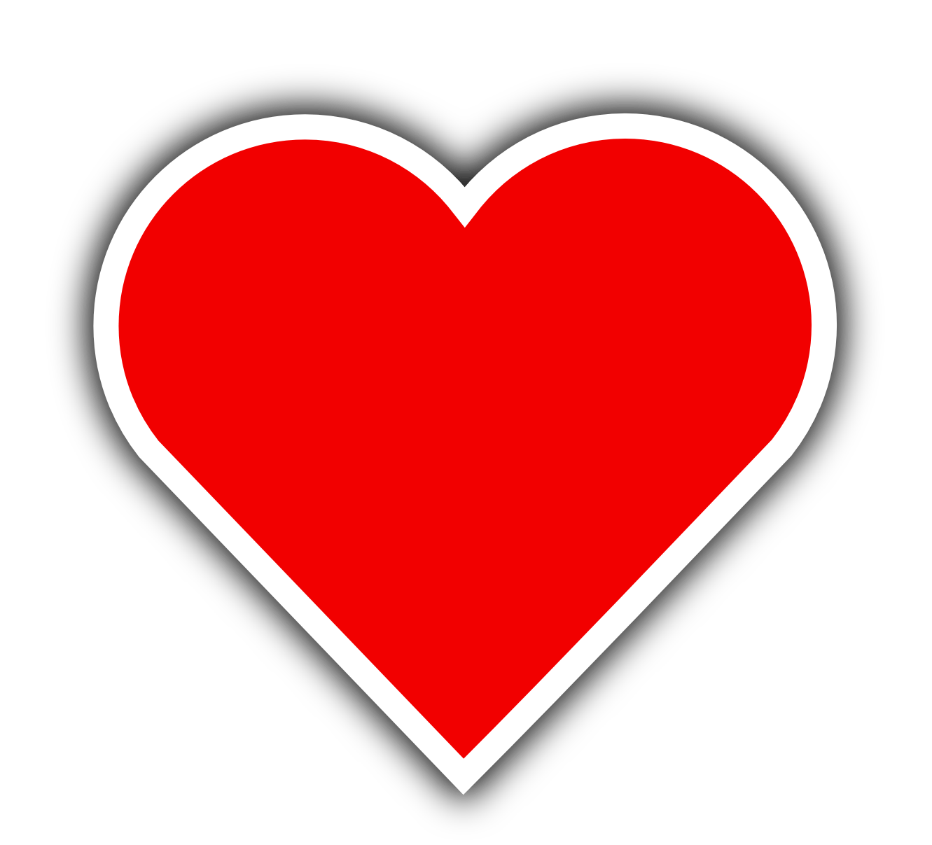 Red Heart PNG File PNG Mart