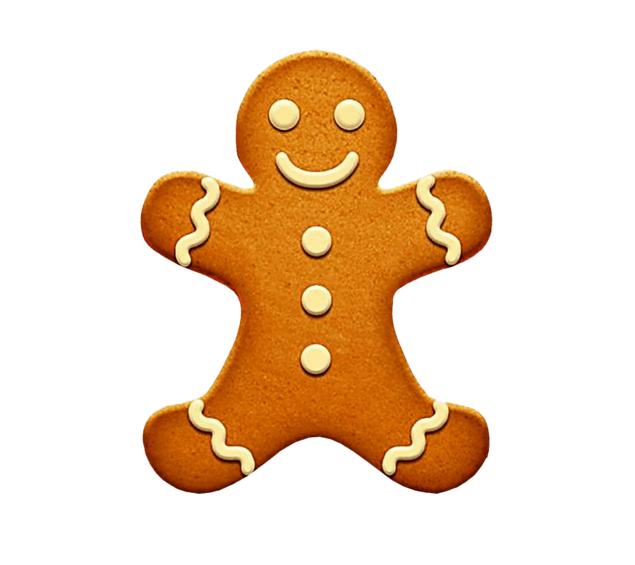 Gingerbread Man PNG Image PNG Mart