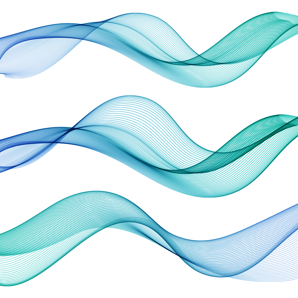 Turquoise Wave PNG Transparent Image PNG Mart