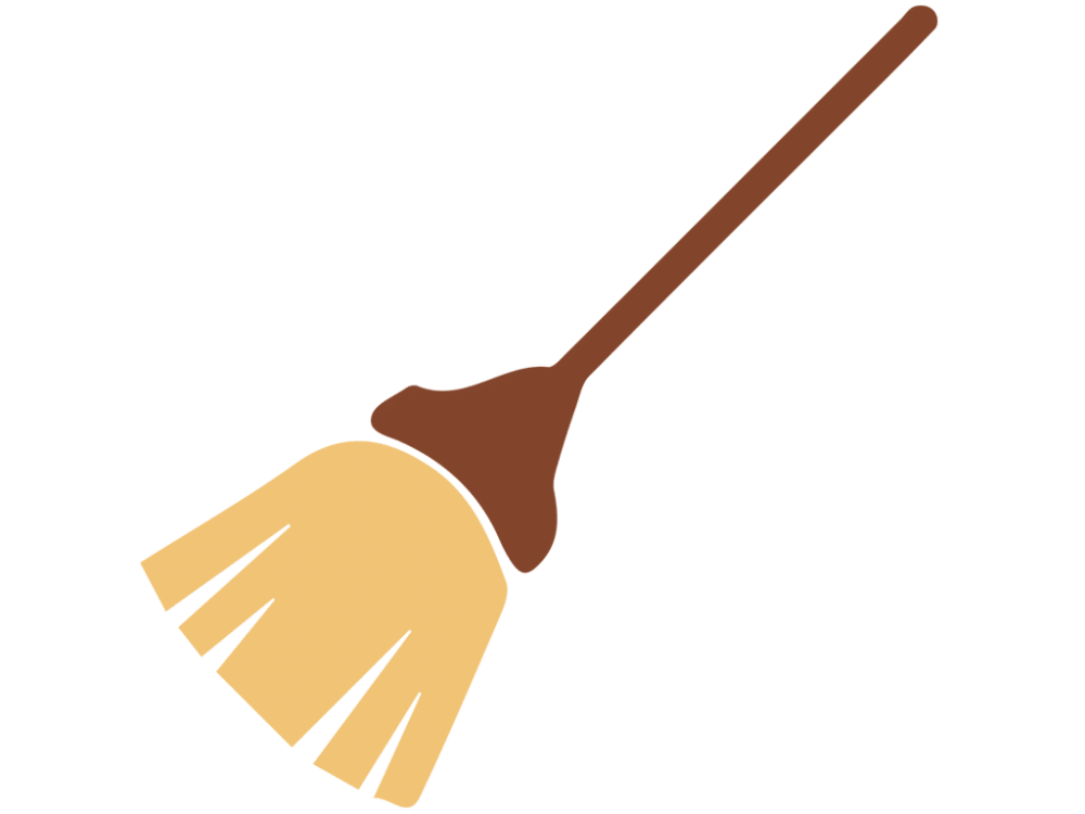 Broom Vector Transparent Background PNG Mart