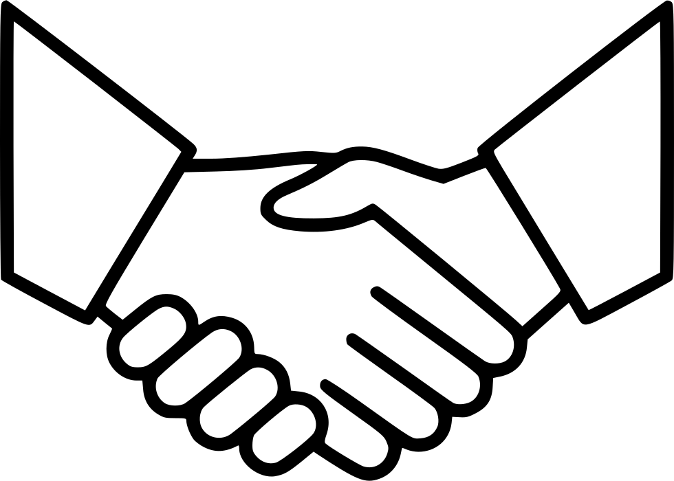 Vector Business Handshake PNG File PNG Mart