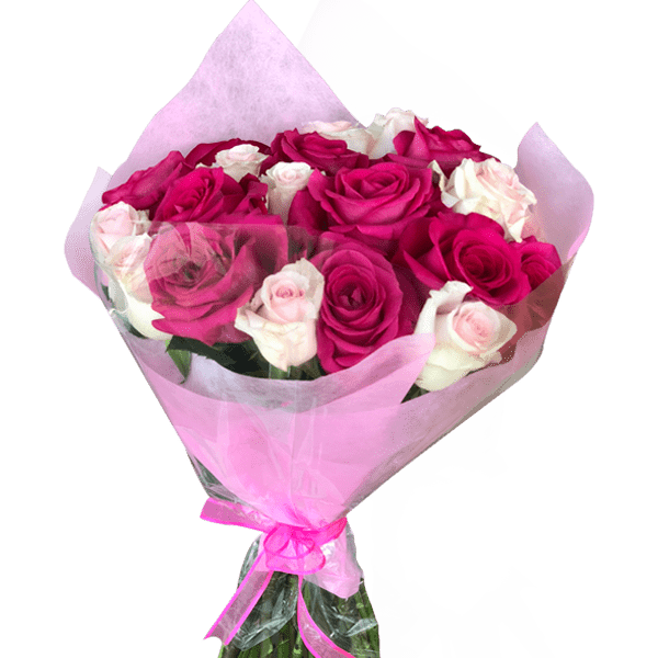 Spring Pink Rose Flower Bunch PNG File PNG Mart