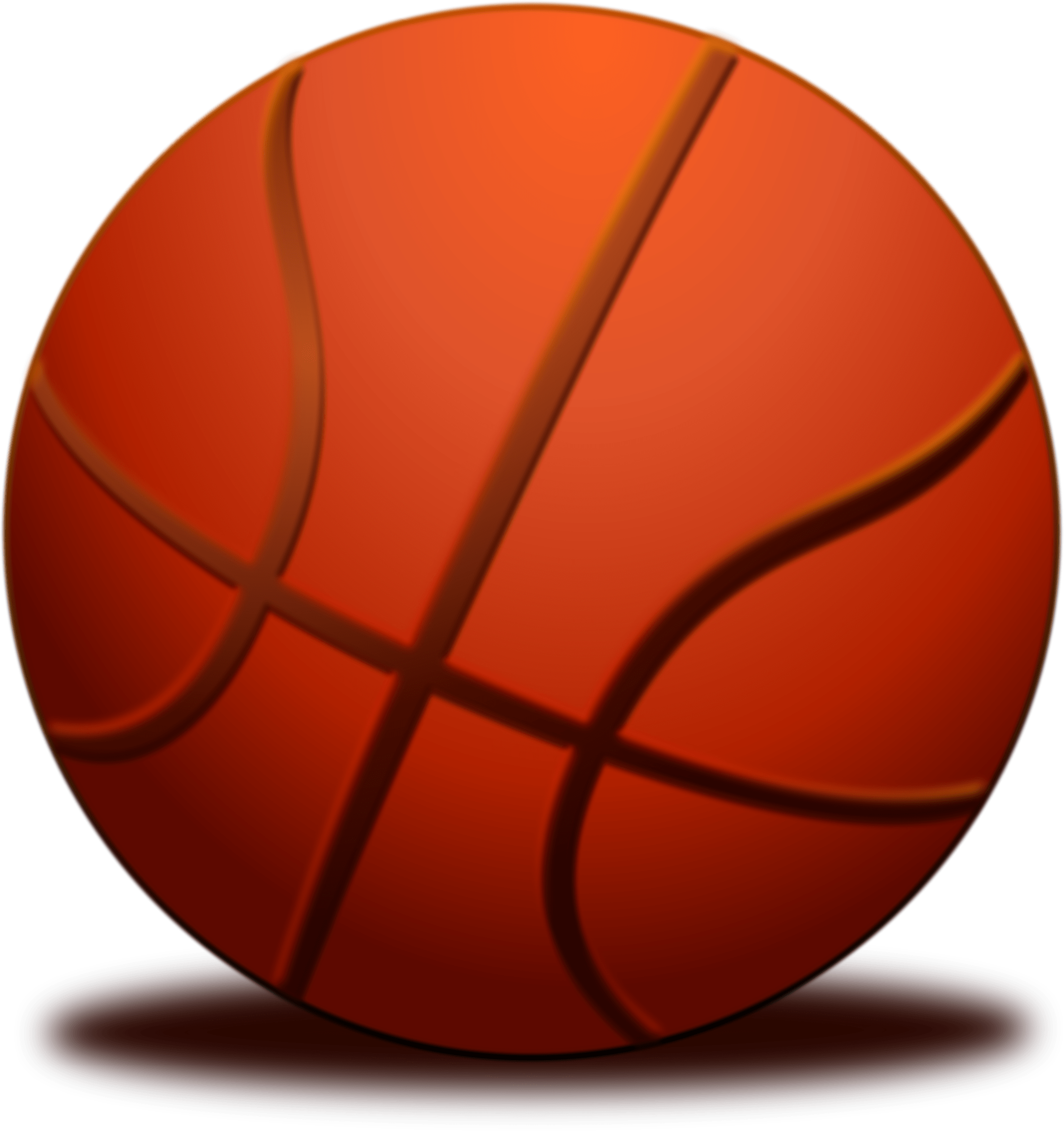 Bola de basquete PNG transparente