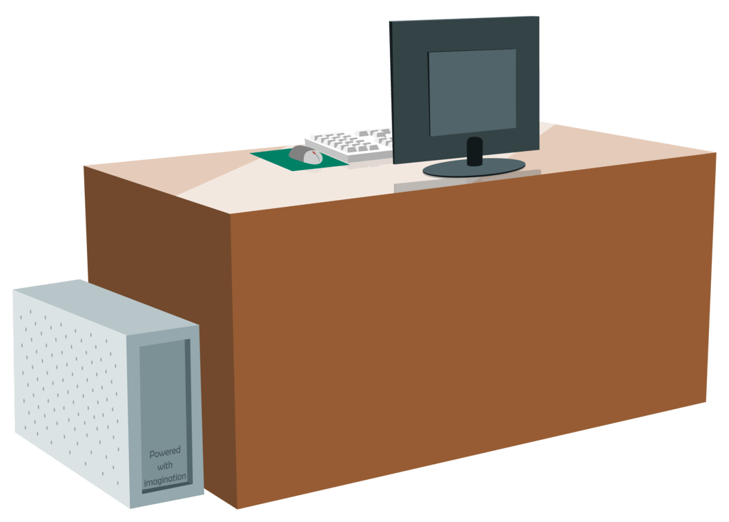Computer Desk PNG Picture PNG Mart