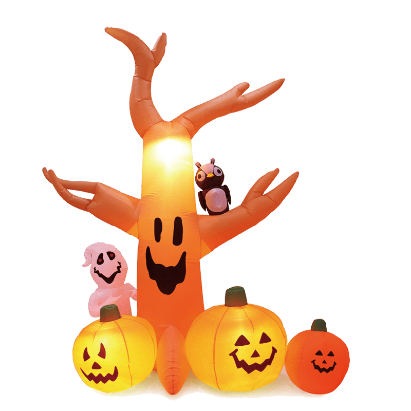 Halloween Inflatables Pumpkin Inflatables Yard Decorations Festive