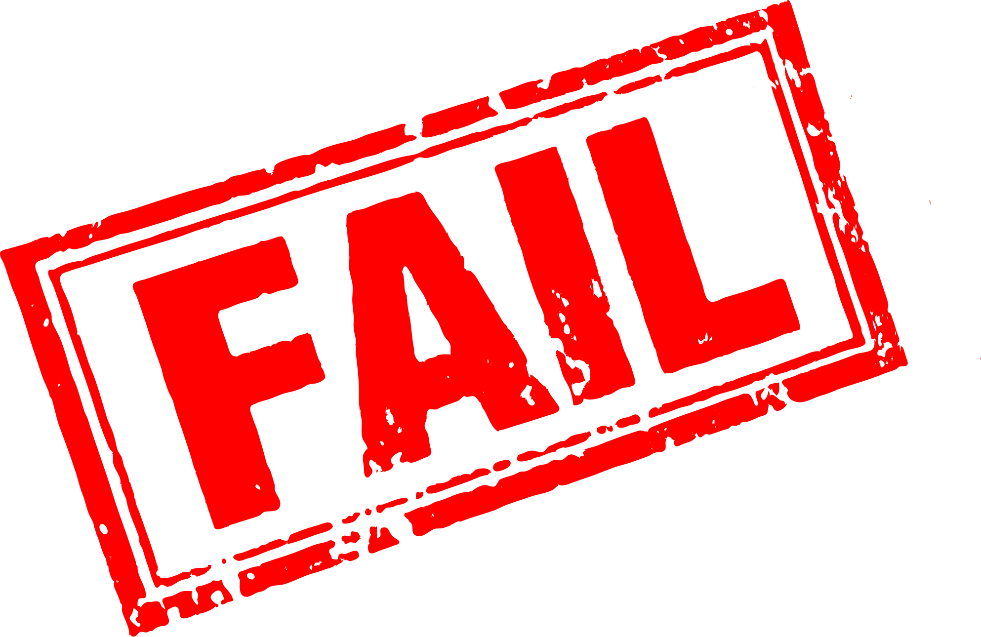 Fail PNG Image - PNG Mart