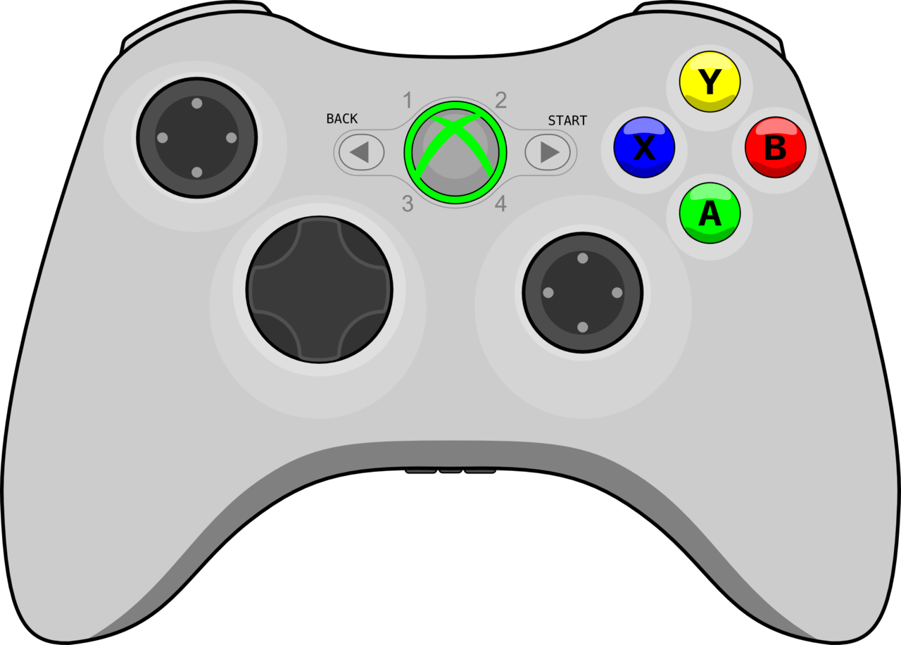 Xbox Controller Transparent Background PNG Mart