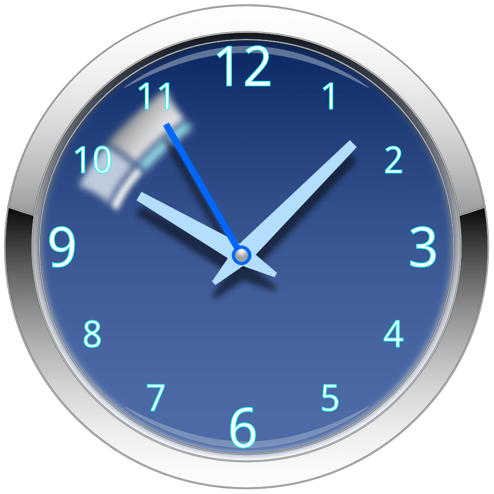 Clock PNG Background Image PNG Mart