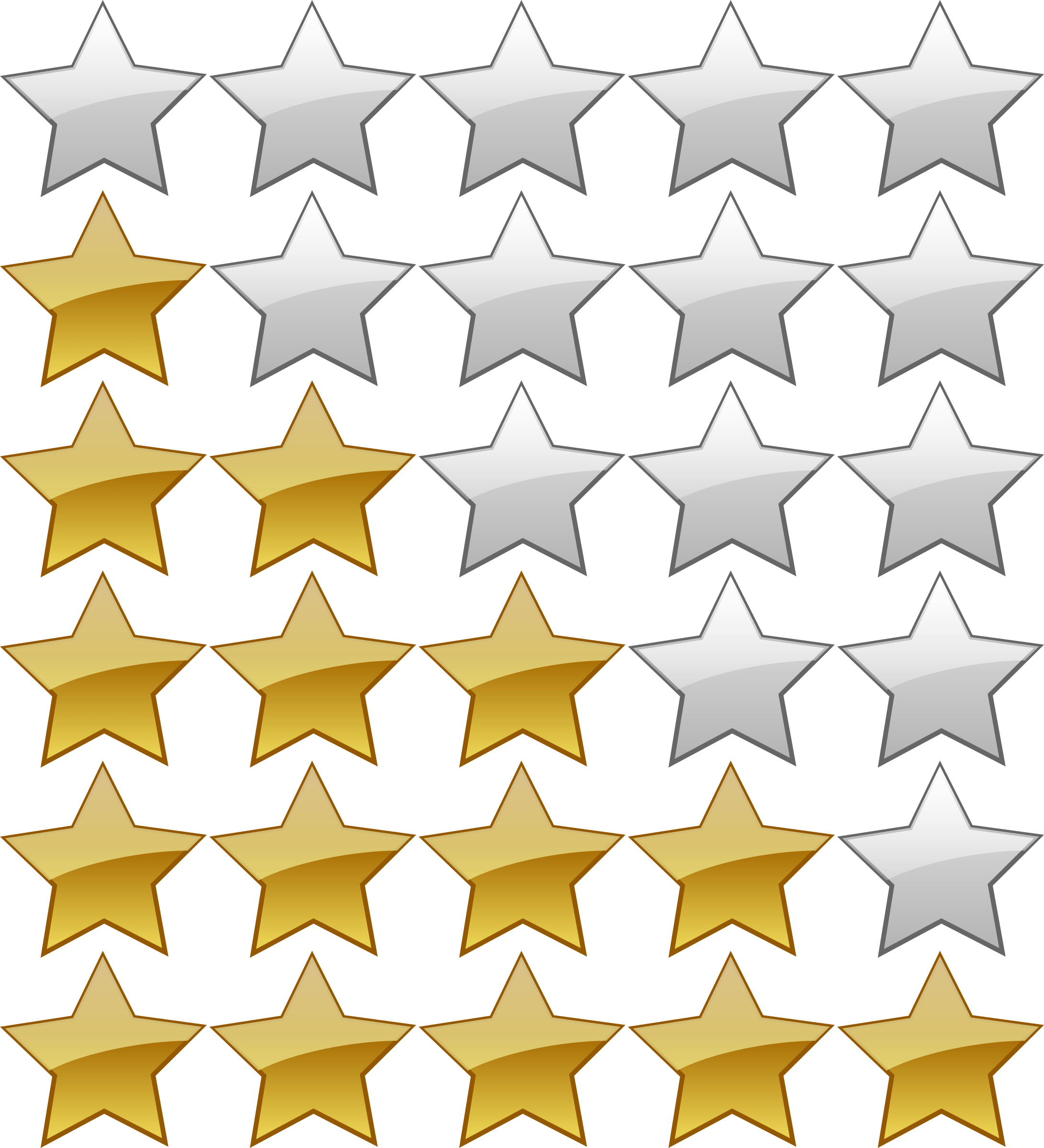 Star Rating PNG Images Transparent Free Download PNG Mart