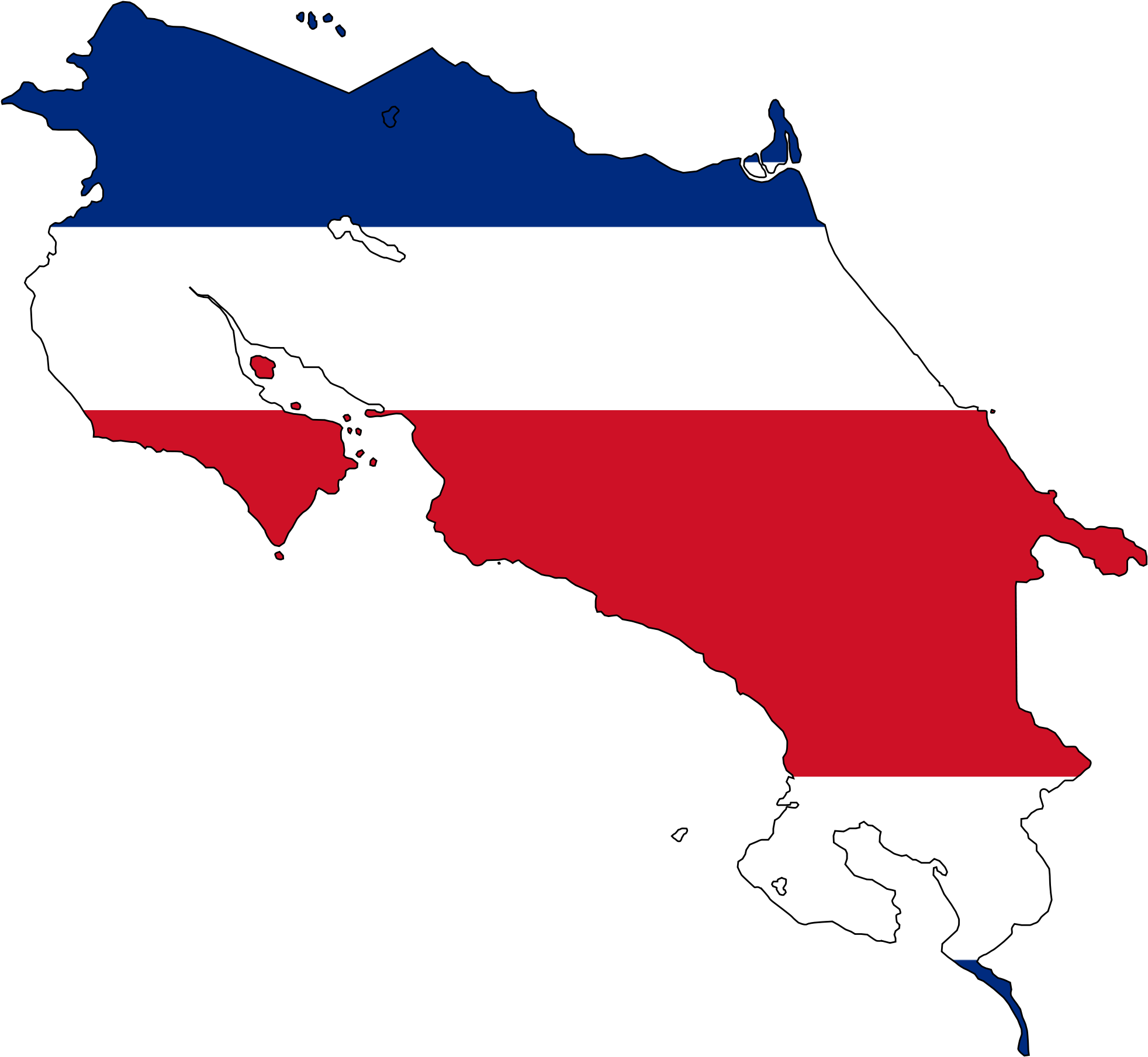 Costa Rica Flag PNG Images Transparent Background PNG Play