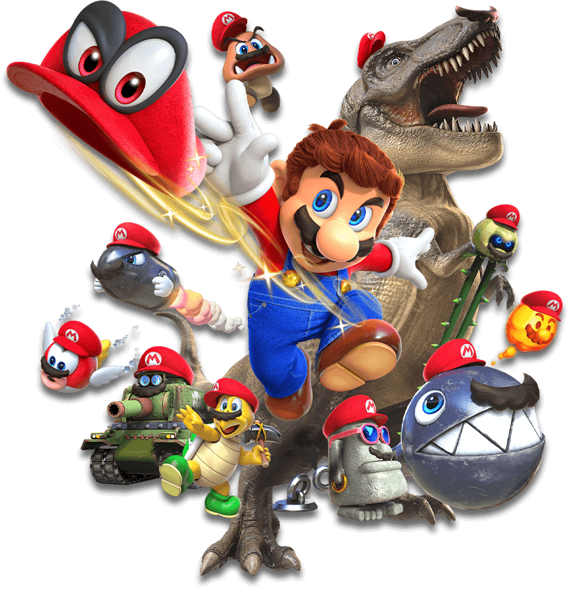 Super Mario Odyssey Video Game Nintendo Png