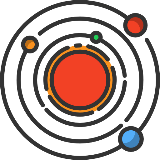 Solar System Map, Celestial Bodies, Cosmic Layout Transparent PNG