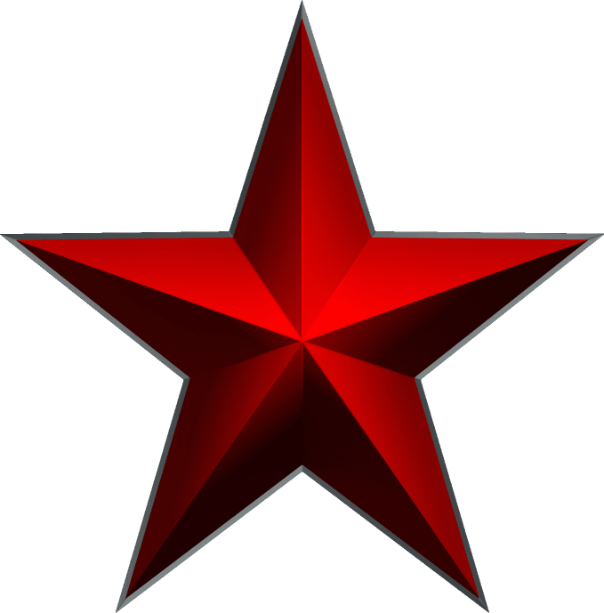 Red Star Vectors, Icons, Emblems Free PNG