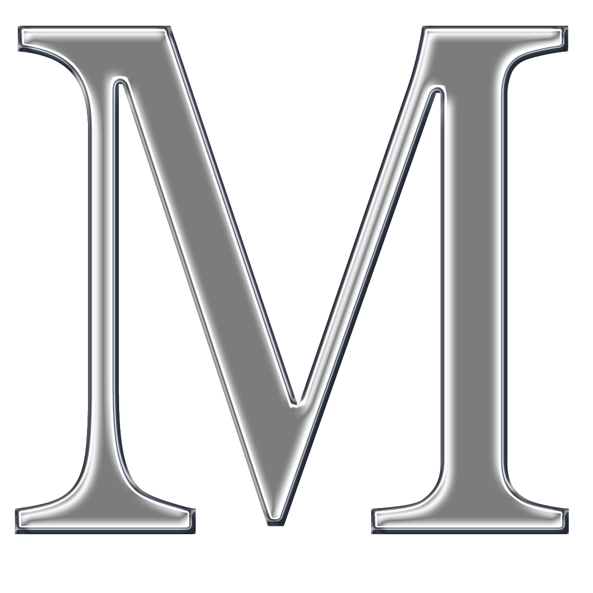 Letter M PNG Images Transparent Background