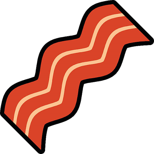 Bacon Vector Background PNG Image PNG Play