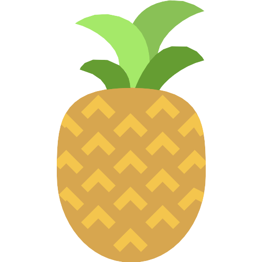 Pineapple Design Vector Transparent PNG PNG Play