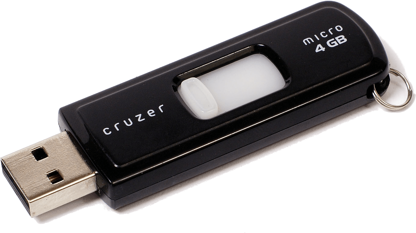 USB Drive, Flash Memory, Data Storage PNG Image