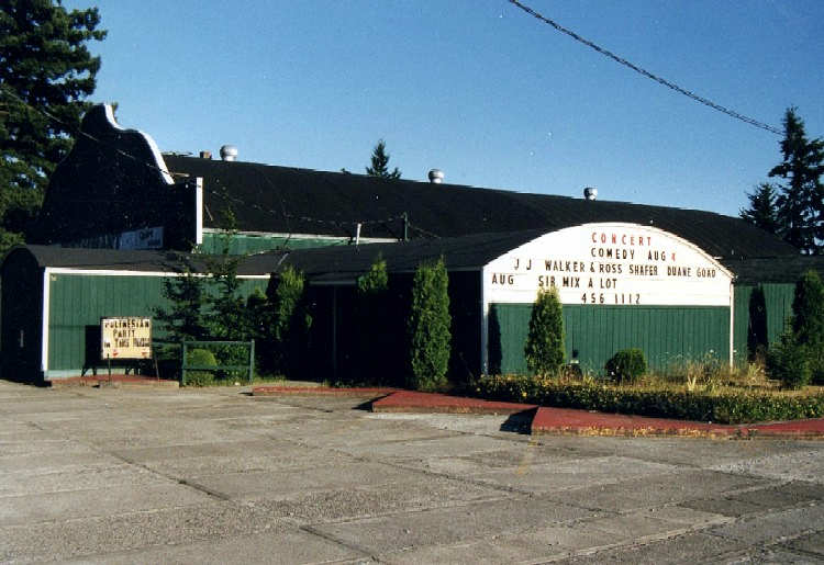 Evergreen Ballroom,. Lacey, Washington 1932 2000