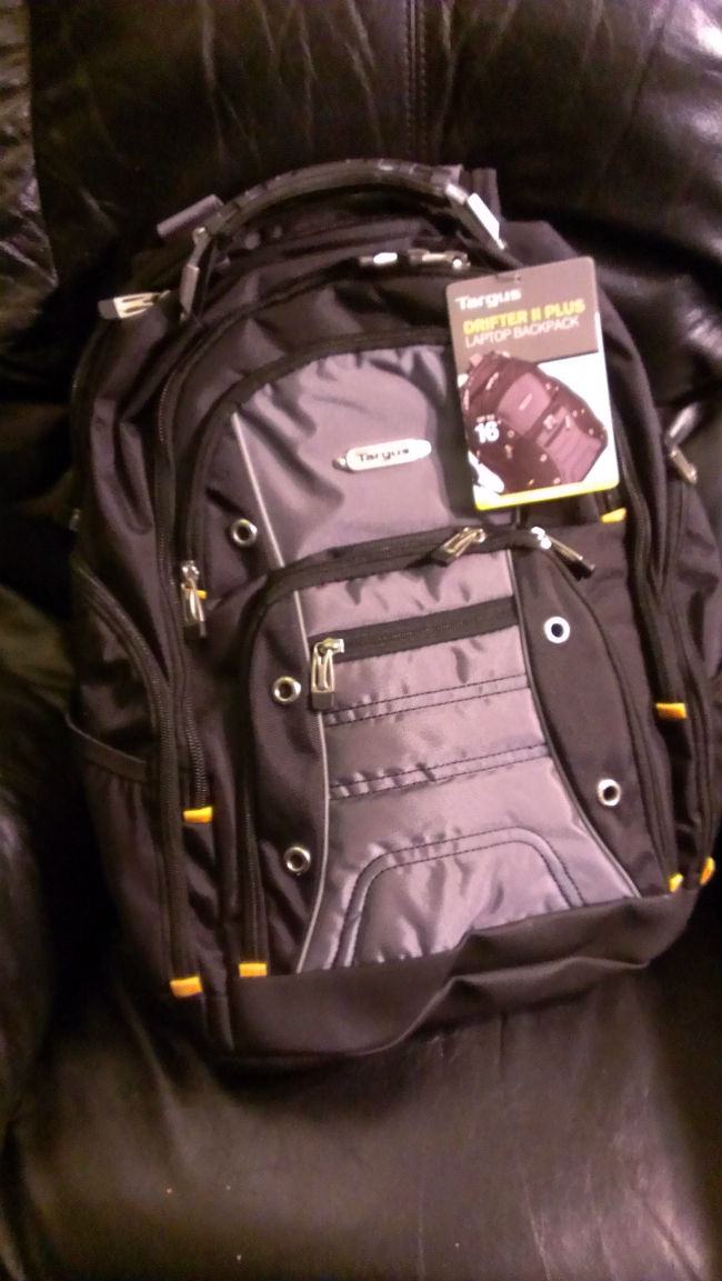 Accessory review Targus Drifter II Plus backpack Pocketables