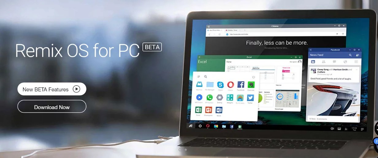 Remix OS for PC Beta released Pocketables