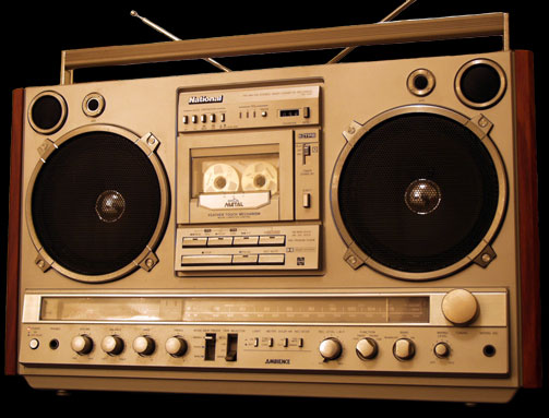 Cool Boombox Vintage Electronics Have Soul The Pocket Calculator