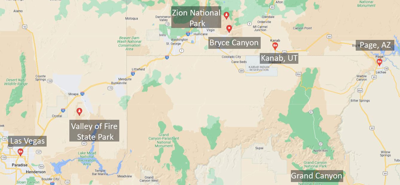 Planning a Family Trip to Arizona, Nevada and Utah! Pocketful of Joules