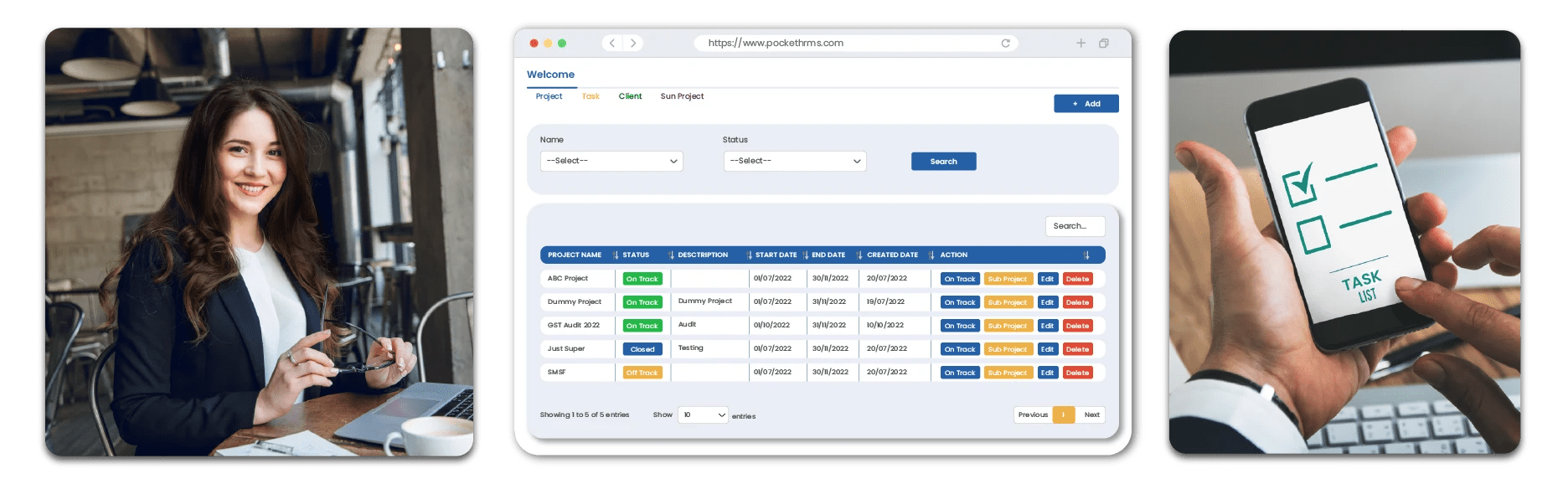 Employee Timesheet Management System Online Timesheet Software