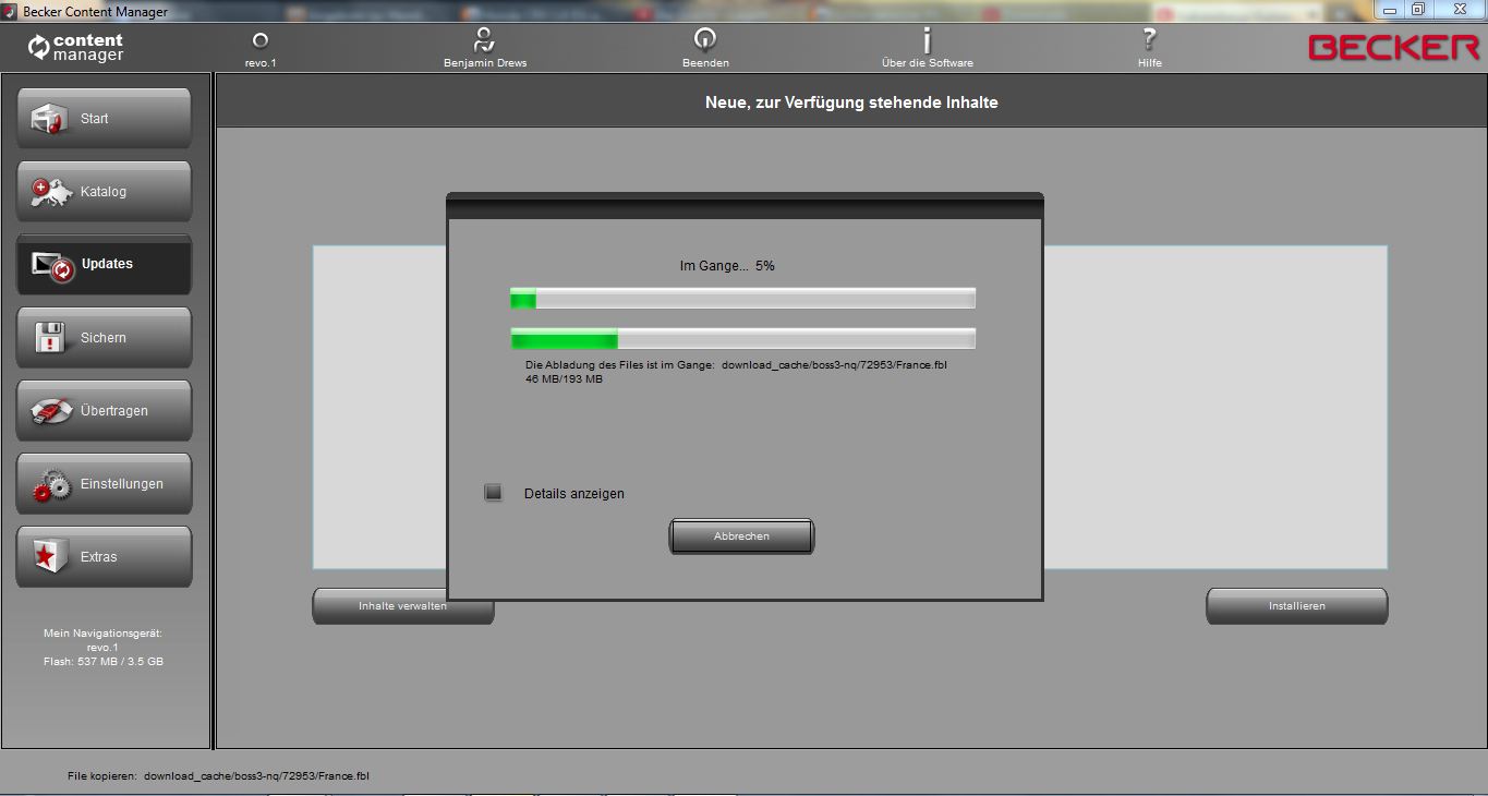 Becker revo.1 im Test › pocketnavigation.de Navigation GPS