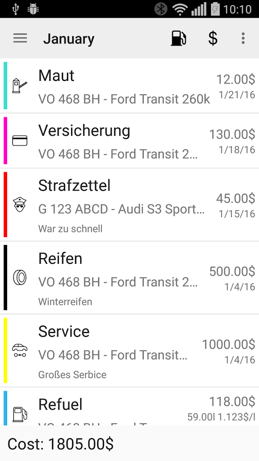 Fahrtenbücher digital mit dem Smartphone führen › pocketnavigation.de
