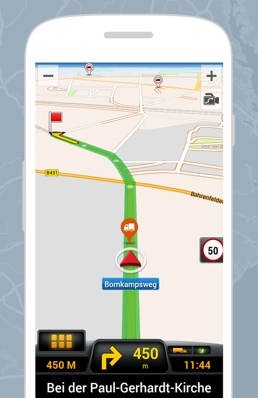 CoPilot App jetzt auch für LKWFahrer › pocketnavigation.de