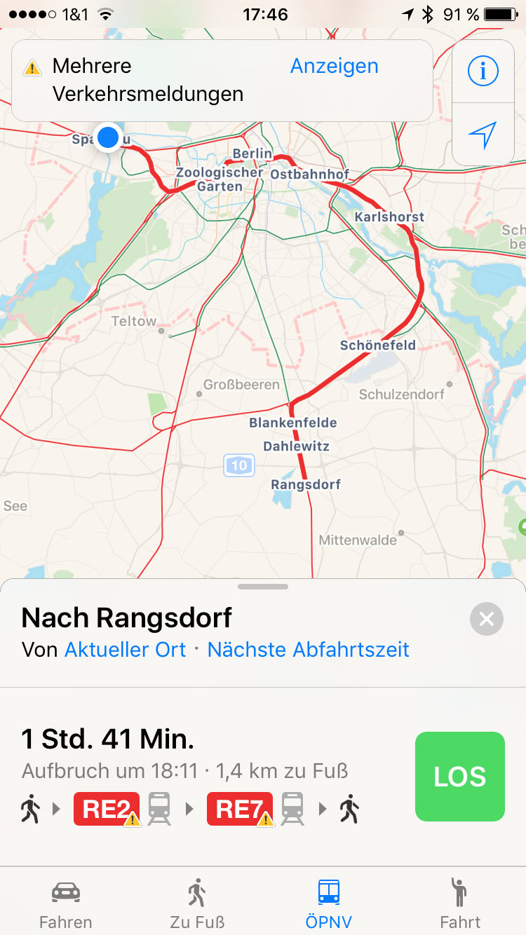 Apple Karten App für iOS 10 Die neuen Funktionen › pocketnavigation.de