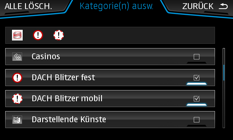 Blitzer POI für Seat Navi System / Plus › pocketnavigation.de