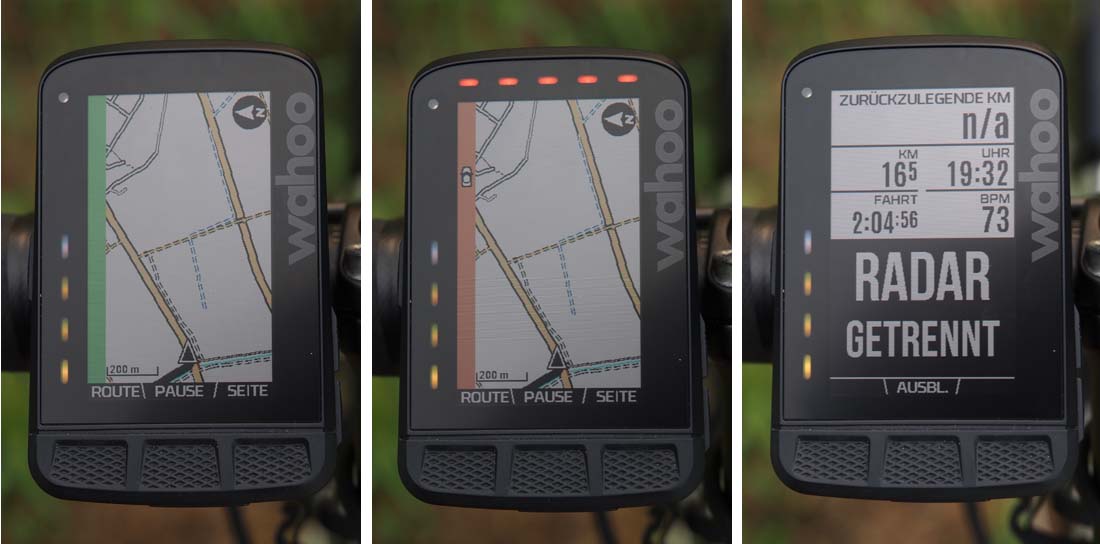 Test Wahoo Elemnt Roam gegen Garmin Edge 830 › pocketnavigation.de Navigation GPS Blitzer